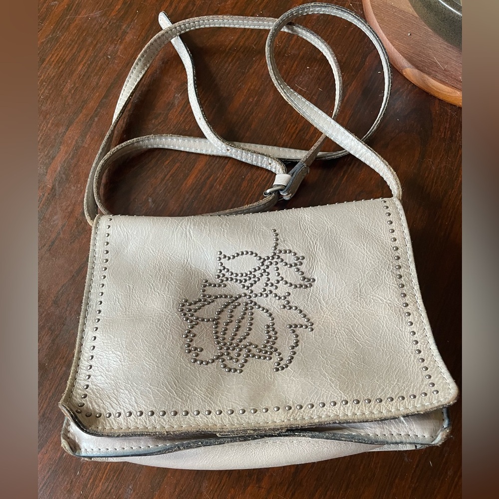 Patricia Nash Lanza Leather Crossbody Purse